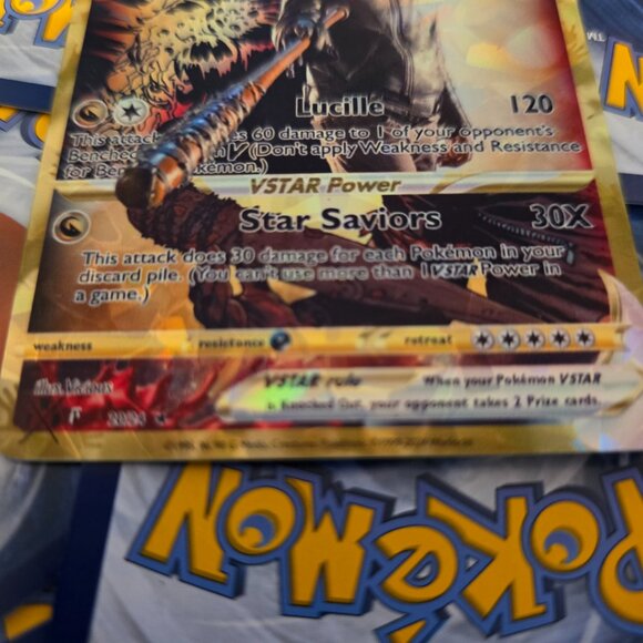 Negan (TWD) Pokemon Card - The Walking Dead - Picture 4 of 8